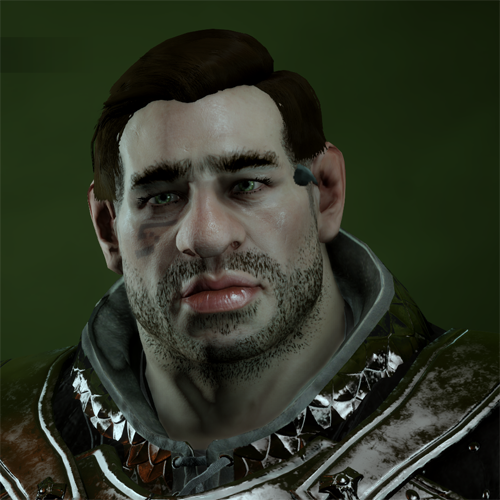 Dwarf Male in Character Creator